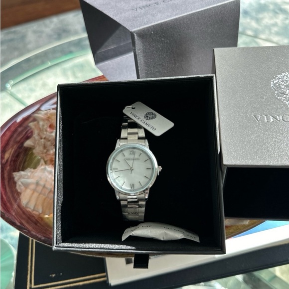 VINCE CAMUTO Women's Mother of Pearl Watch (Ayla) NIB MSRP$160 - Picture 1 of 4
